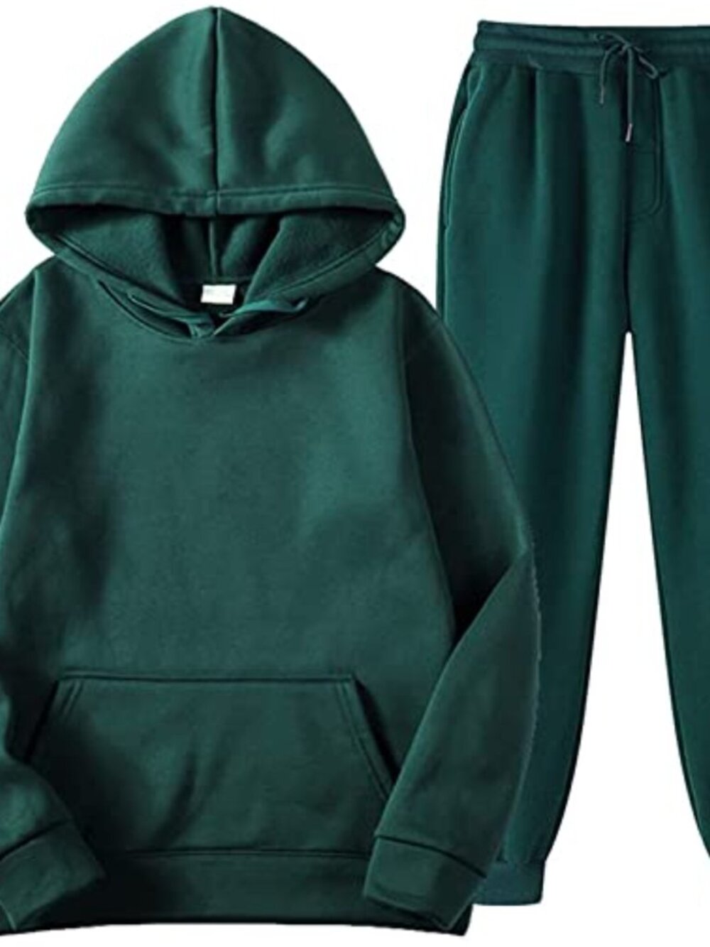 Women's 2-Piece Tracksuit Set - Long Sleeve Hoodie & Joggers with Pockets